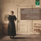 Corrado Greco & Massimiliano Baggio - Brahms: Complete Symphonies For Piano 4 Hands, Volume 2 (CD)