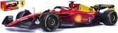 Bburago - Ferrari F1-75 Monza livory- Carlos Sainz - 2022 1:43 (+/- 10cm) Italian GP - Giallo Modena Special Edition