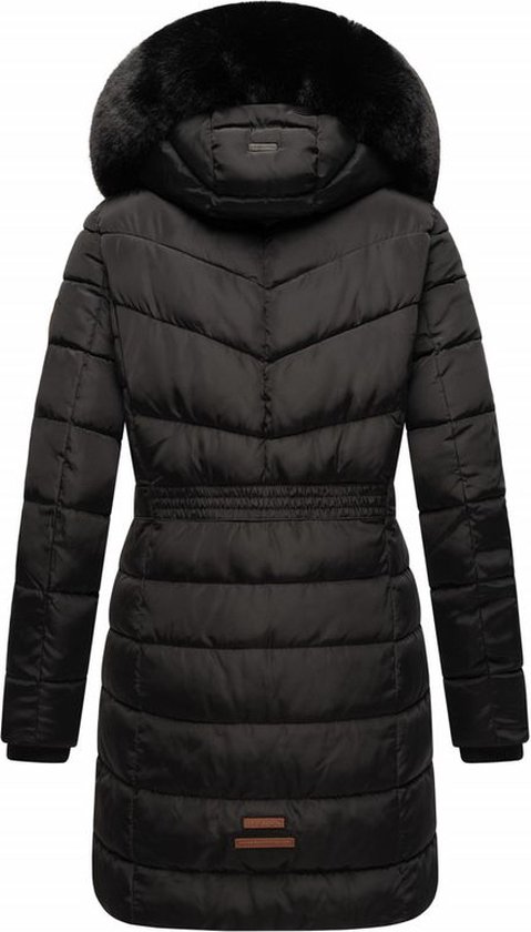 Navahoo B834 Winterparka voor dames, warm gevoerde damesjas met