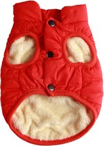 BOTC Dog Sweater - Pull pour petits chiens - Manteau pour chien - Vêtements pour animaux - S - Rouge