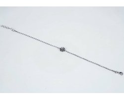 Zilveren Handgemaakte Armband met Originele Zeeuwse Knop van 8mm
