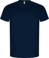 2 Pack Eco organisch katoen T-shirt Golden merk Roly maat S Donkerblauw