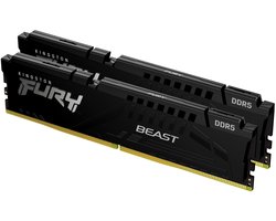 Kingston Fury Beast KF556C36BBEK2-64 - RAM-geheugen - 64GB - 5600MT/s - DDR5 - DIMM - 2 x 32 GB