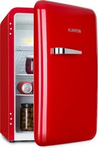 Réfrigérateur Klarstein Audrey 70 litres - Look rétro - 39 dB - Refroidissement par compression - 0 à 10°C - Éclairage intérieur