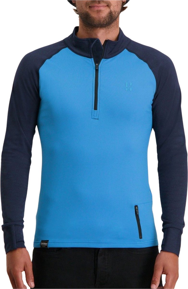 Poederbaas Duo Wintersportpully Mannen Blauw