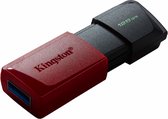 Kingston Kingston DataTraveler Exodia M - USB-Fla USB-stick Retail 128 GB Zwart/blauw DTXM/128GB USB-A 3.2 Gen 1