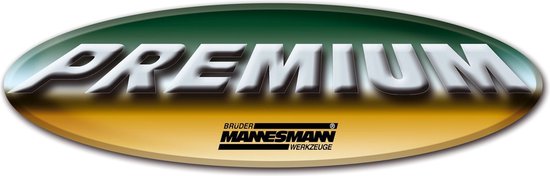 Logo met tekst 'PREMIUM' en 'Brüder Mannesmann Werkzeuge'.