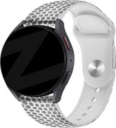 Bandz universeel 20mm siliconen band 'Snake' geschikt voor Samsung Galaxy Watch Active 1/2 40 & 44mm / Watch 1 42mm / Watch 3 41mm / Gear Sport / Polar Ignite 1-2-3 / Unite / Pacer - Hoogwaardig siliconen materiaal - slangenprint
