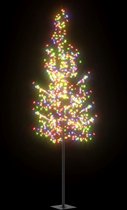 vidaXL - Kerstboom - met - 600 - LED's - meerkleurig - licht - kersenbloesem - 300 - cm