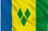 VlagDirect - Vincentiaanse vlag - Saint Vincent en de Grenadines vlag - 90 x 150 cm