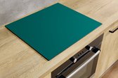 Inductiebeschermer - Groen Blauw - 83x51.5 cm - Inductiebeschermer - Inductie Afdekplaat Kookplaat - Inductie Mat - Anti-Slip - Keuken Decoratie - Keuken Accessoires