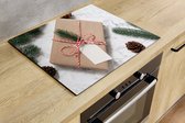 Inductiebeschermer - Kerstcadeau - 91.2x52 cm - Inductiebeschermer - Inductie Afdekplaat Kookplaat - Inductie Mat - Anti-Slip - Keuken Decoratie - Keuken Accessoires