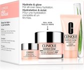 CLINIQUE - Clinique Hydratation & Glow Set 3st - 3 st - Nachtcrème