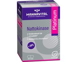 Mannavital Nattokinase platinum 90 Vegetarische capsules