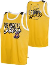 Los Angeles Lakers Lebron James Jersey Geel Kledingmaat : L