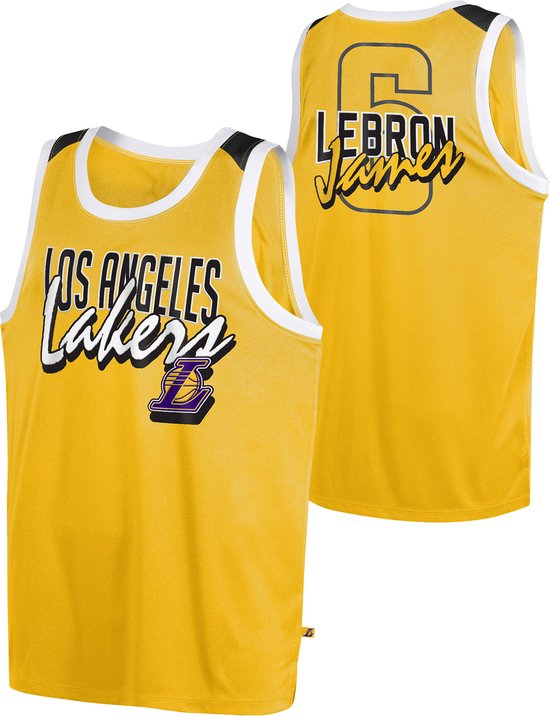 Maillot Los Angeles Lakers Lebron James Jaune Taille de vêtements : L |  bol.com