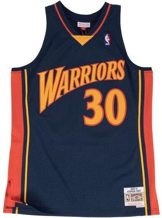 mitchell and ness stephen curry jersey