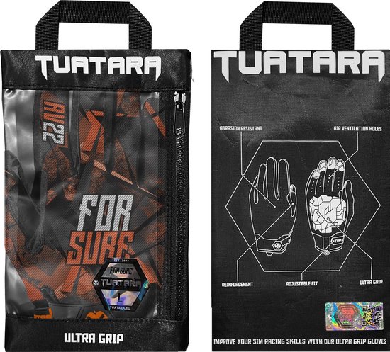 Tuatara For Sure - Sim Race Handschoenen - Richard Verschoor - S van Merkloos — afbeelding 4