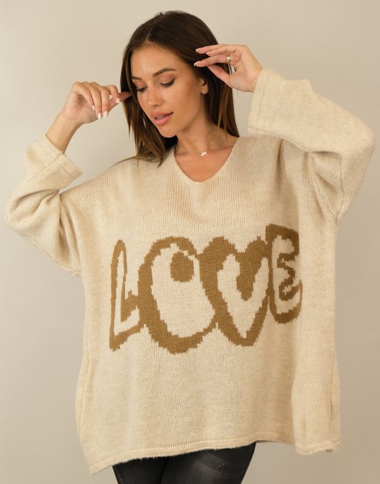 pullover trui met bloemen wintertrui warme trui bol