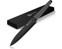PAUDIN RC3 - Vleesmes - 20 cm lemmet - Japans Keukenmes - Keramisch Gecoat - Koksmes voor Precisie - One-Piece Design