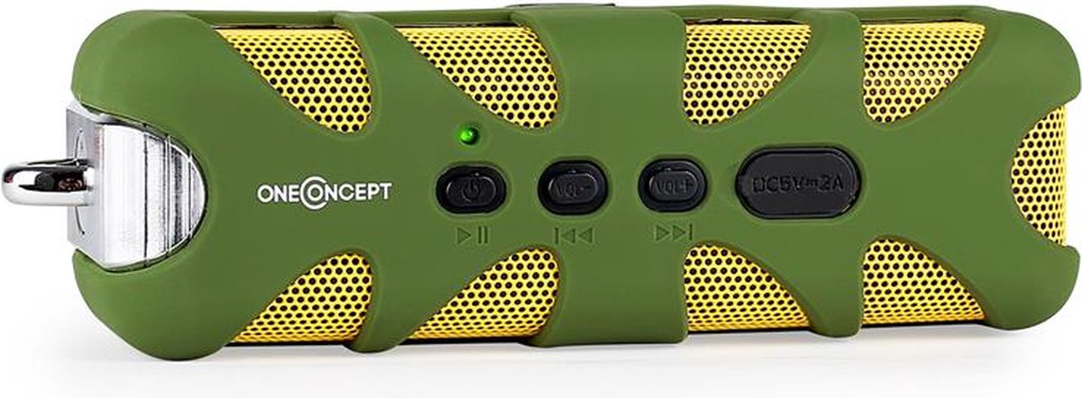 Green Know Bluetooth-luidspreker AUX accu groen