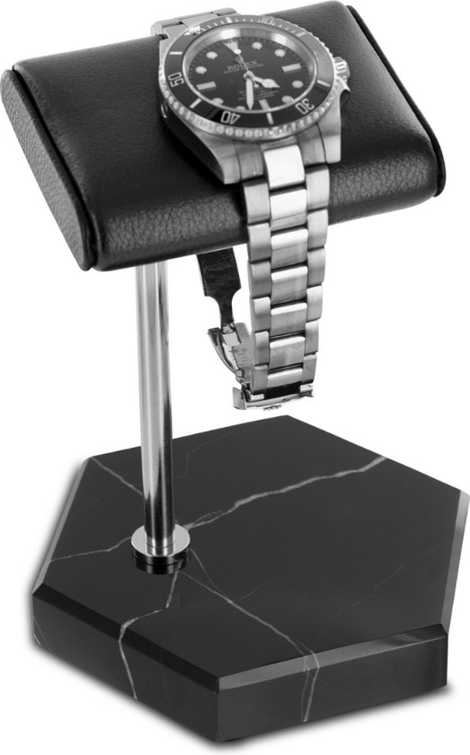 DNYSS | Horloge Standaard | Horloge houder | Watch Stand | Horloge Display | Horloge Doos | Zilver