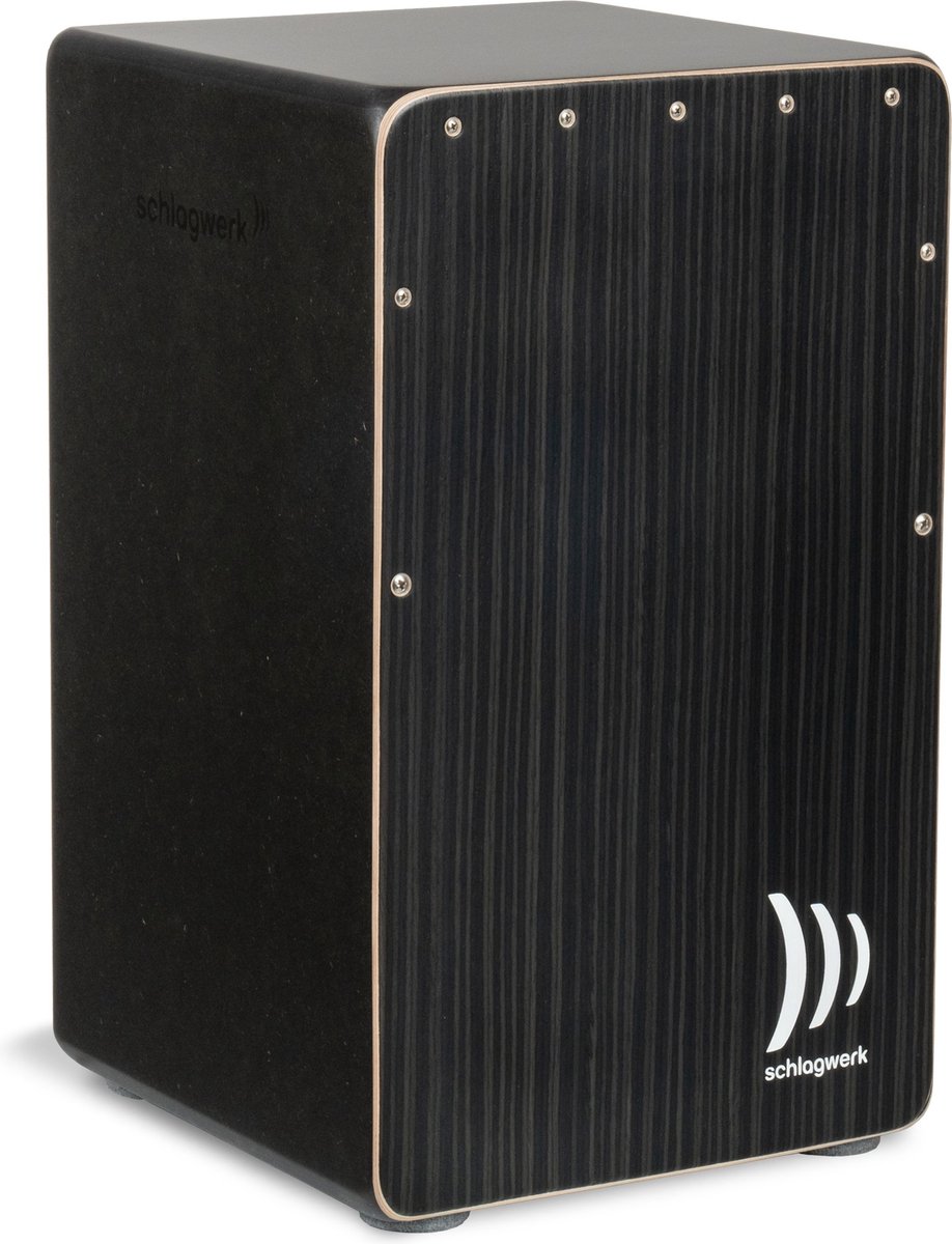 Schlagwerk CP91 Cajon Rudiments Hard Coal Stripes - Cajon