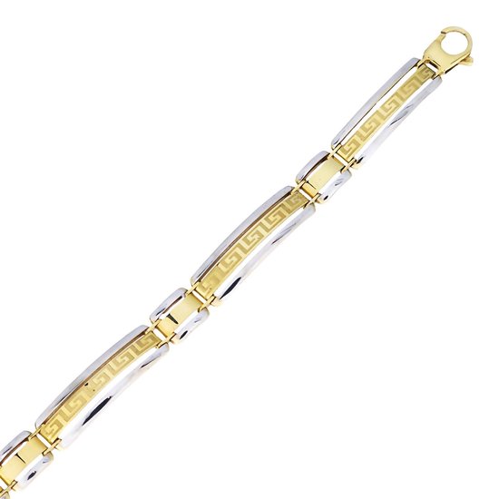 Bracelets à maillons Or 21,5 cm 8,5 mm 14 carats