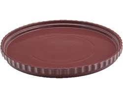 XLBoom Ikon Bord - Vaatwasserbestendig - Keramiek - Wijnrood - 37cm