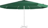 The Living Store Vervangend parasoldoek - 500 cm - Groen - Water- en UV-bestendig