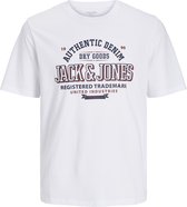 JACK&JONES JJELOGO TEE SS O-NECK 2 COL AW24 SN Heren T-shirt - Maat L