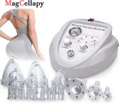 ShopbijStef - Breast Massage Device - Breast Massage - Massage du sein Machine de levage des fesses Instrument de soin du sein équipement de beauté pour la mise en forme du corps Thérapie sous vide d'agrandissement du sein - Wit