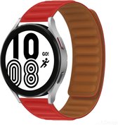 By Qubix Siliconen Loop bandje - Rood - Xiaomi Mi Watch - Xiaomi Watch S1 - S1 Pro - S1 Active - Watch S2