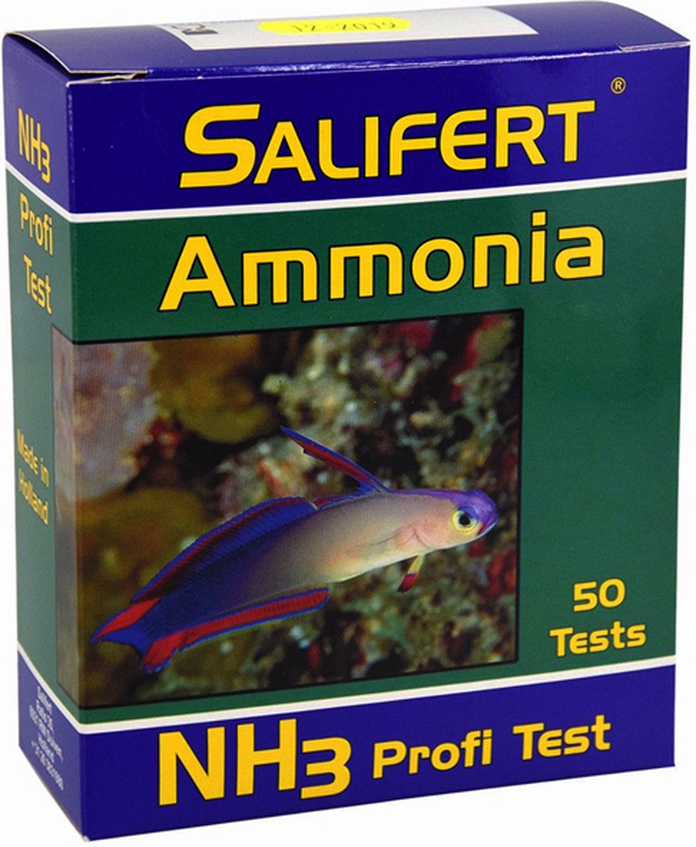 Salifert Ammonia Profi Test - Ammoniak NH3 NH4 Test Zeeaquarium
