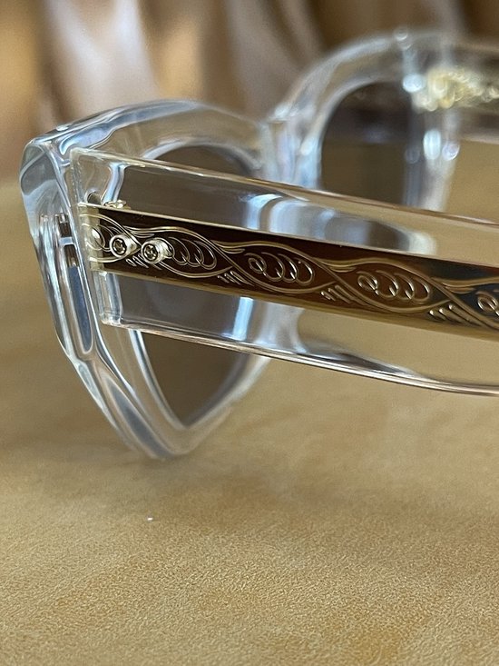 Lunettes de soleil DITA CRISTAL OR | DITA REDEEMER DTS530 CRYSTAL GOLD ÉDITION LIMITÉE taille 54