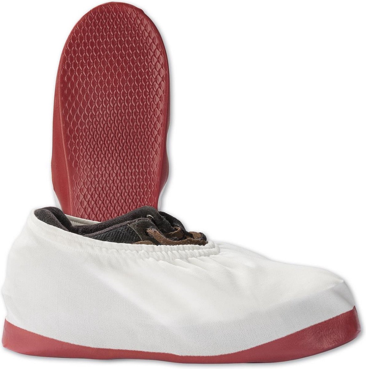 KCL 971+ overschoenen - rood wit 39-42