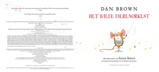 Het wilde dierenorkest - Dan Brown