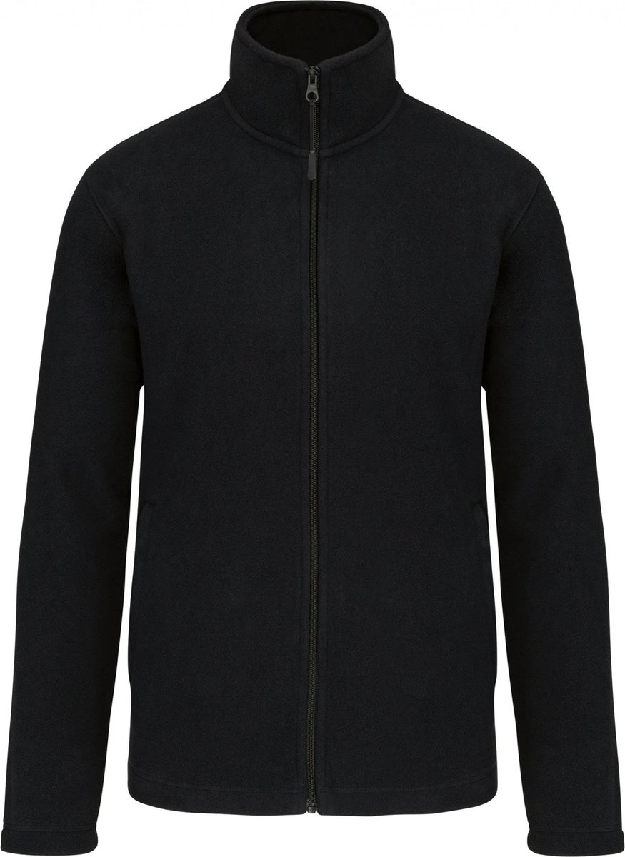 Premium Microfleecevest met rits Kariban 3XL Zwart