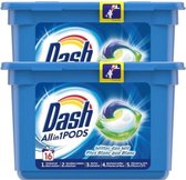 Dash All in 1 pods - Détergent - Plus blanc que blanc - 2 X 16 dosettes