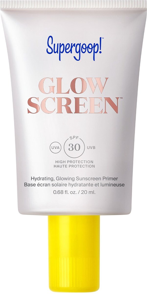 Bol.com Supergoop! Glow Screen Lotion - Hydraterende Zonnebrand Crème - Glowing Sunscreen Primer - SPF 30 PA+++ Hyaluronic Acid ... aanbieding