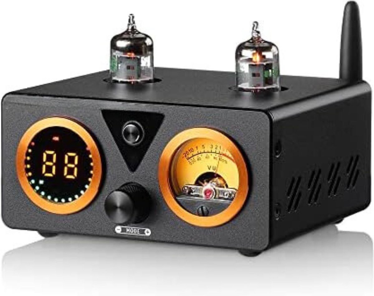 Versterker - Bluetooth Versterker - Versterker Audio - Zwart