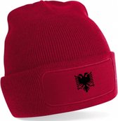 Bonnet bonnet Albanie - Drapeau albanais
