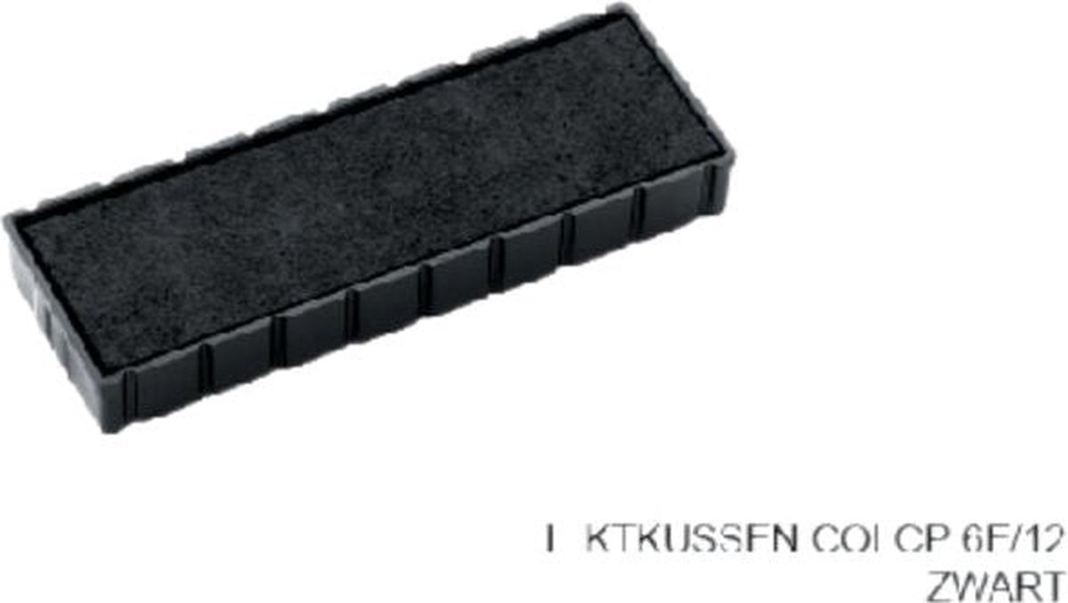 Inktkussen colop 6e/12 zwart | 5 stuks
