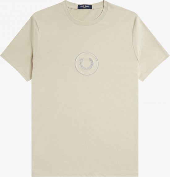 Fred Perry Circle Branding T-Shirt - Groen - L