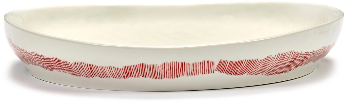 Serax - Ottolenghi Feast - Serveerkom M - Wit/Rood - 36 Ø