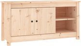 vidaXL - Tv-meubel - 103x36,5x52 - cm - massief - grenenhout