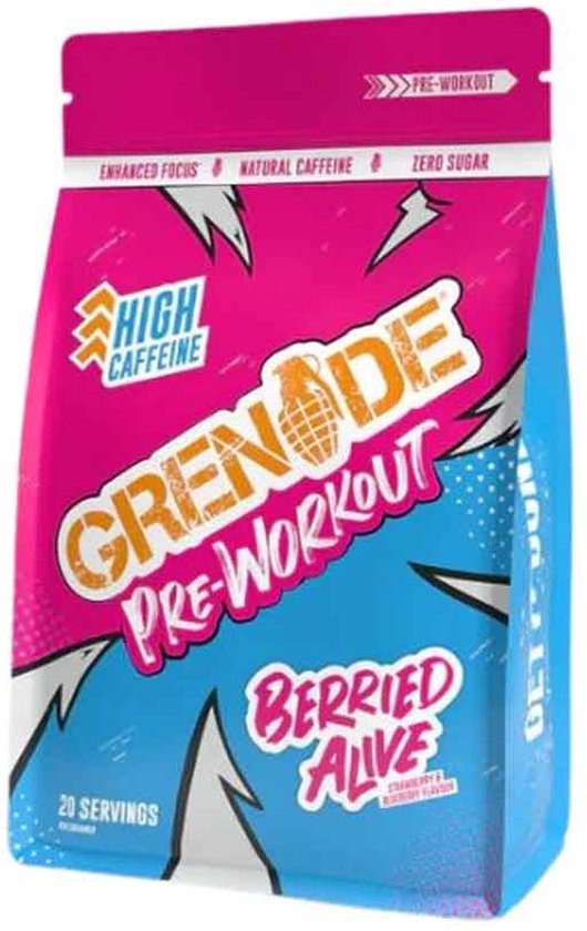 Grenade Pre-Workout 20servings Berried Alive