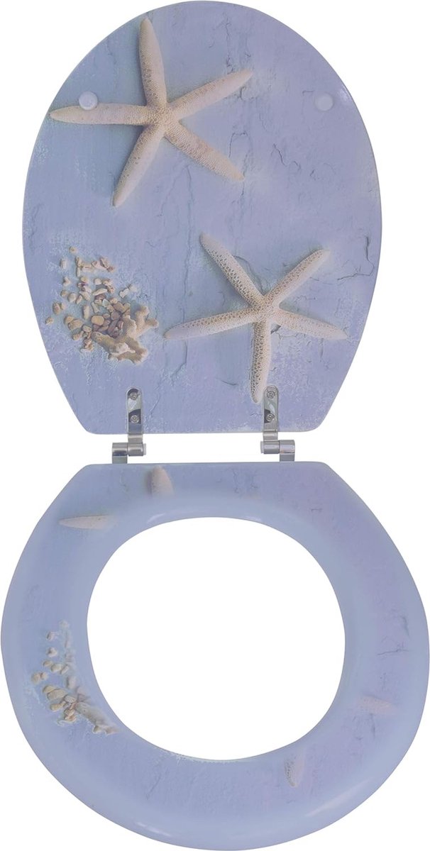 Goedkoopste closing mechanism I High quality - toiletdeksel met snelsluiting voor eenvoudige reiniging, Duroplast wc-deksel