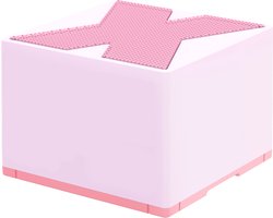 Mini speaker- X1 bluetooth draagbaar outdoor speaker- draagbare waterdicht speaker- 5 cm x 5 cm x 3,6 cm. Roze kleur.