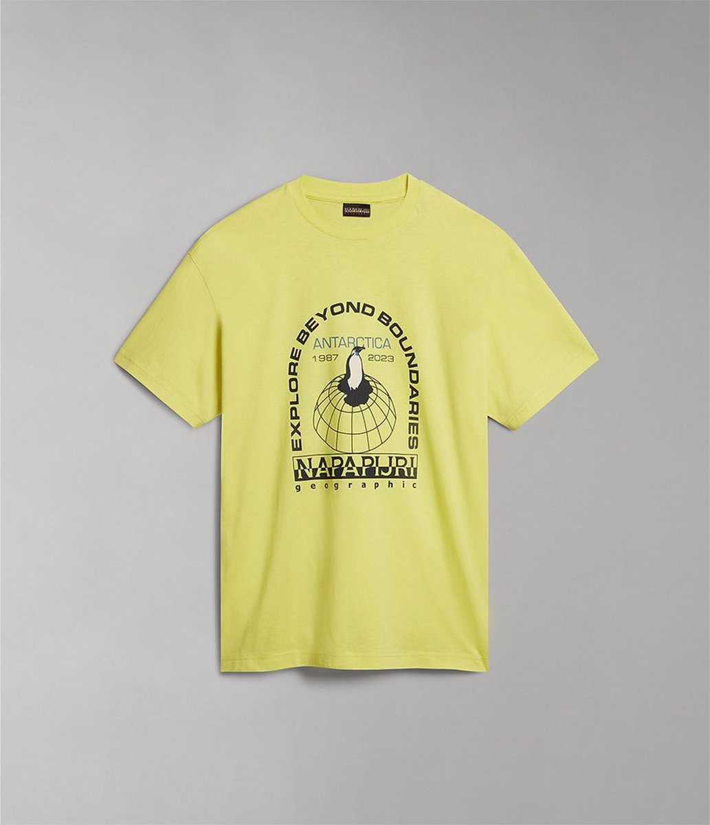 T-shirt Napapijri Hill Gele Limonade
